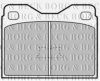 PSA 3411111502 Brake Pad Set, disc brake